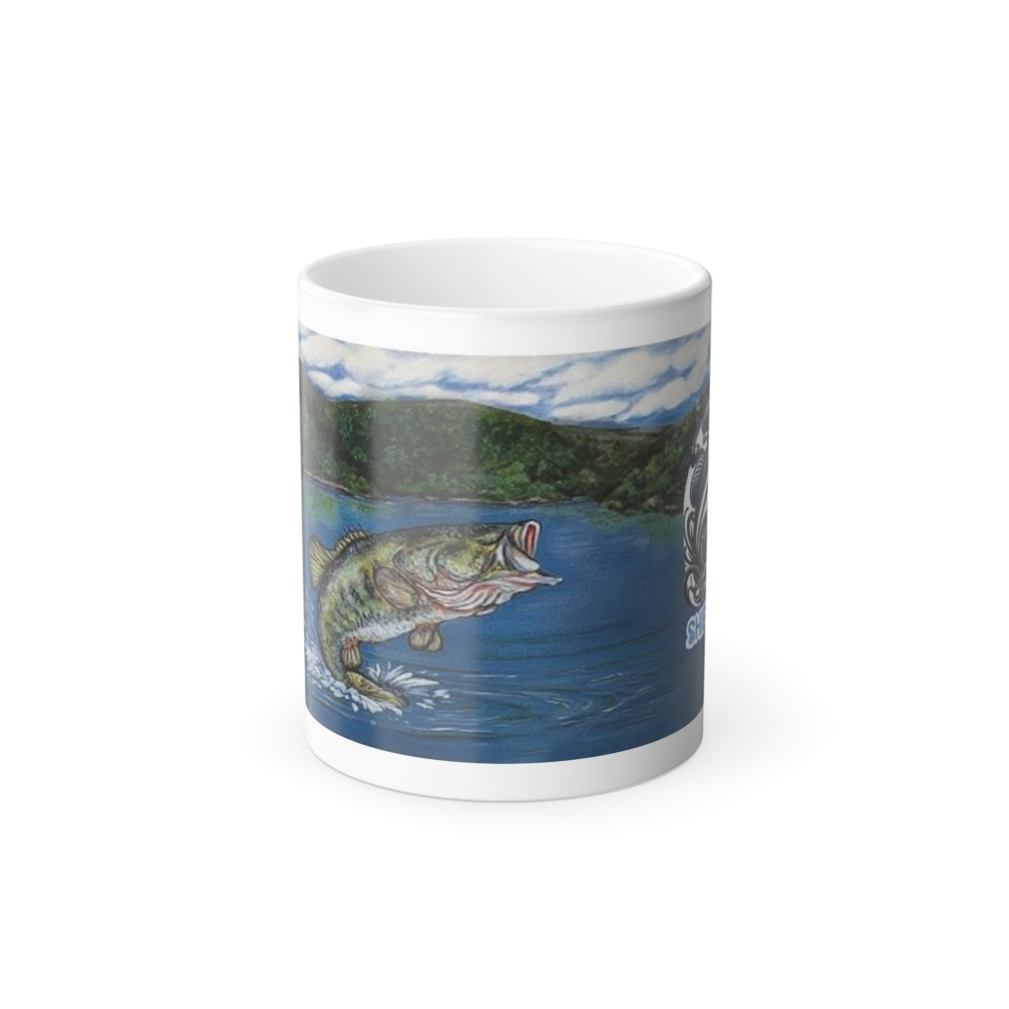 ShipBlend 'Bass Fishing' Fisherman's Mug