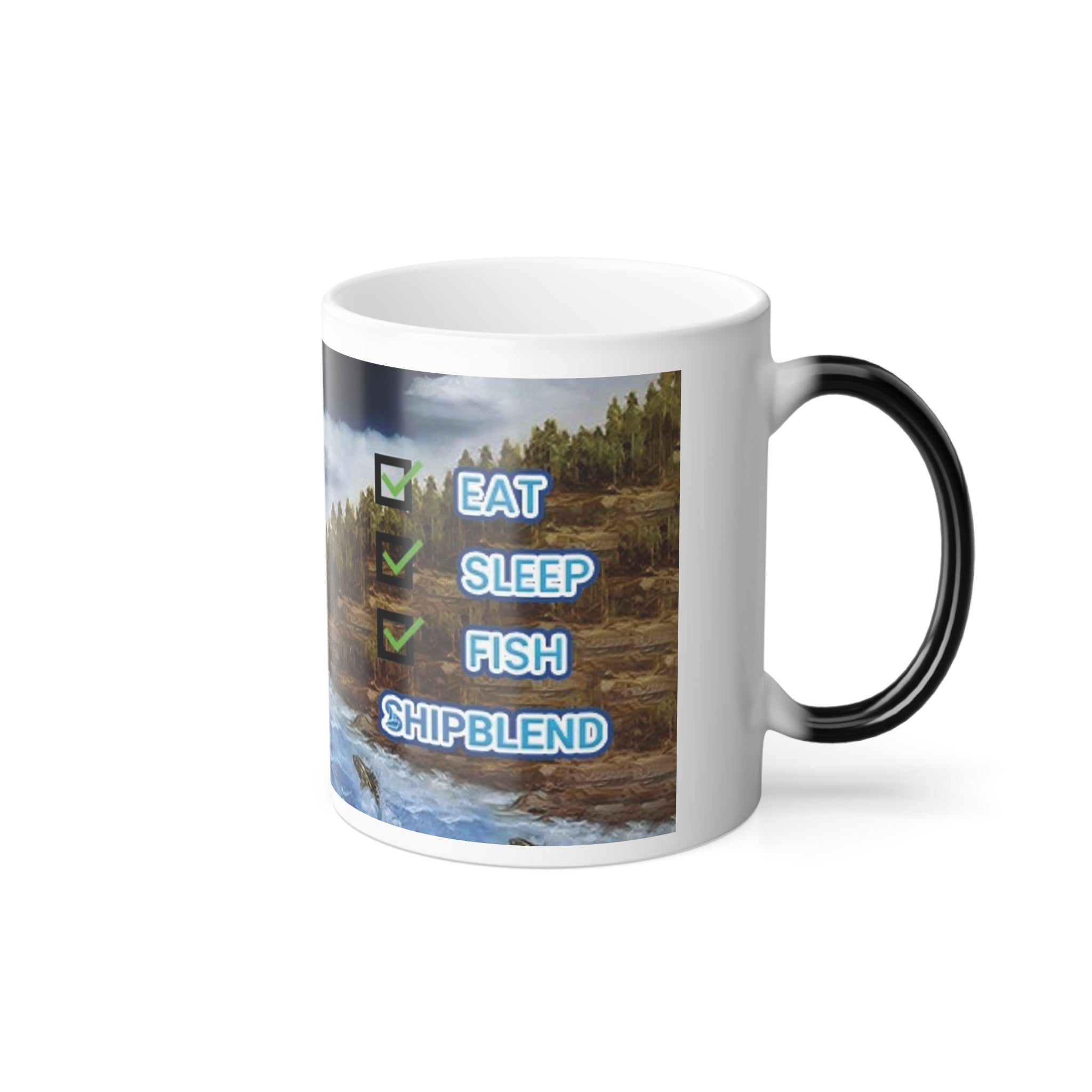 ShipBlend 'Eat, Sleep, Fish' Fisherman's Mug